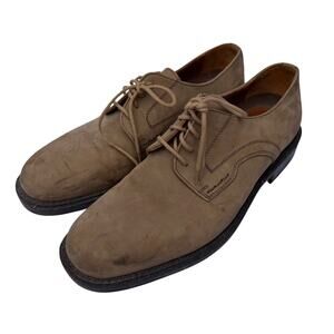 Johnston & Murphy Nubuck Derby Oxford Size 10.5M Dress Shoes